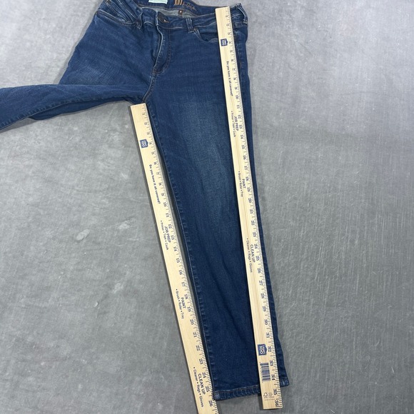 Kut From The Kloth Womens Size 8 Dark Wash Straight‎ Leg Denim Jeans - Picture 5 of 9